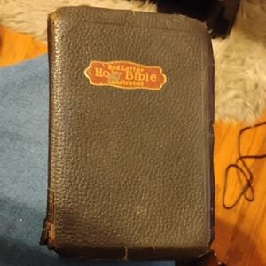 Vintage Black Holy Bible Holman